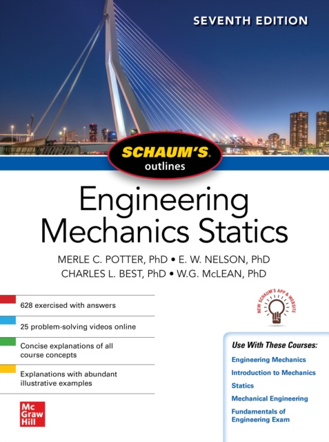 E-kniha Schaum's Outline of Engineering Mechanics: Statics, Seventh Edition Merle C. Potter