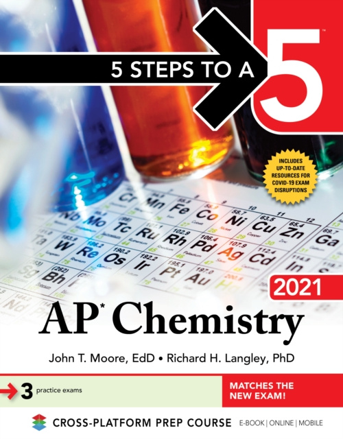 E-kniha 5 Steps to a 5: AP Chemistry 2021 John T. Moore
