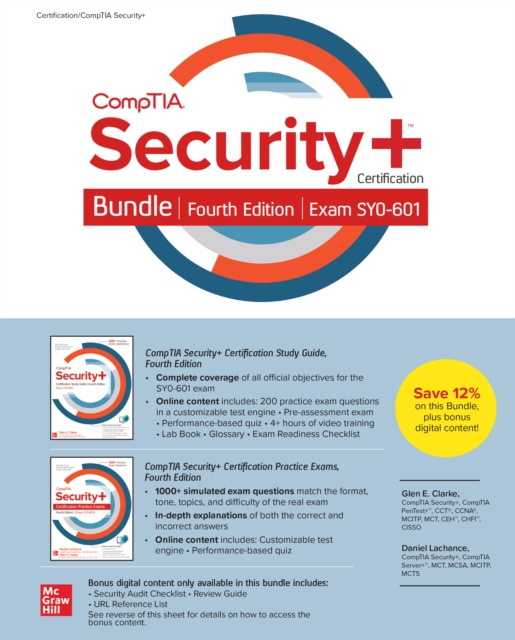 E-kniha CompTIA Security+ Certification Bundle, Fourth Edition (Exam SY0-601) Glen E. Clarke