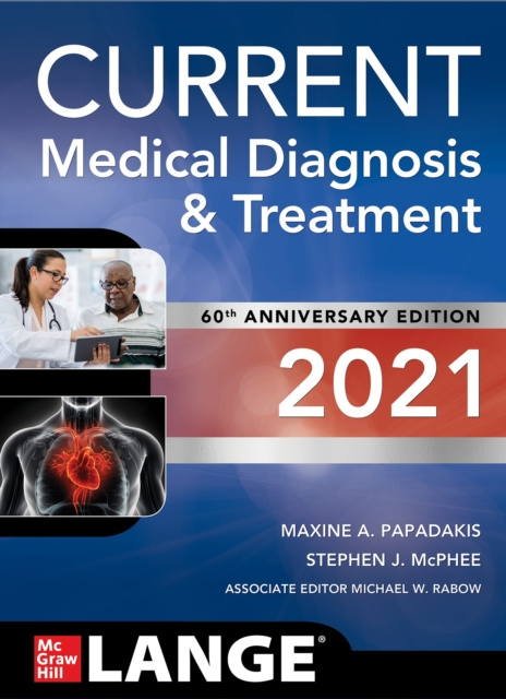 E-kniha CURRENT Medical Diagnosis and Treatment 2021 Maxine A. Papadakis
