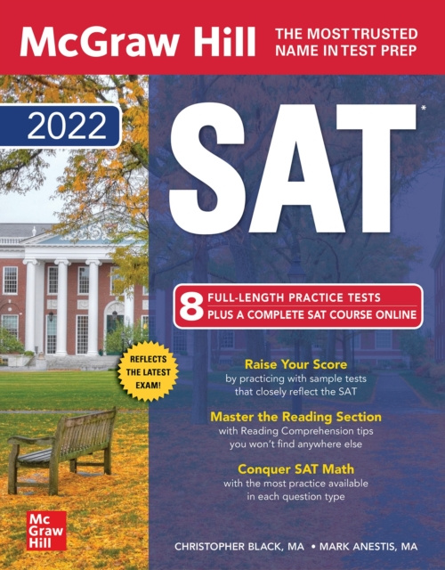E-kniha McGraw-Hill Education SAT 2022 Christopher Black