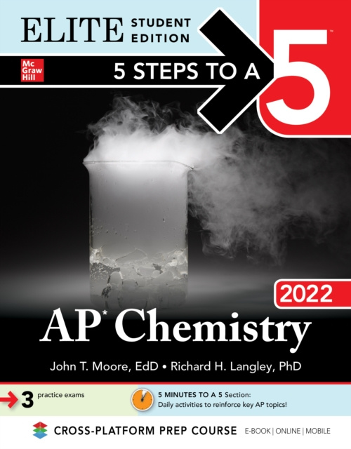 E-kniha 5 Steps to a 5: AP Chemistry 2022 Elite Student Edition John T. Moore