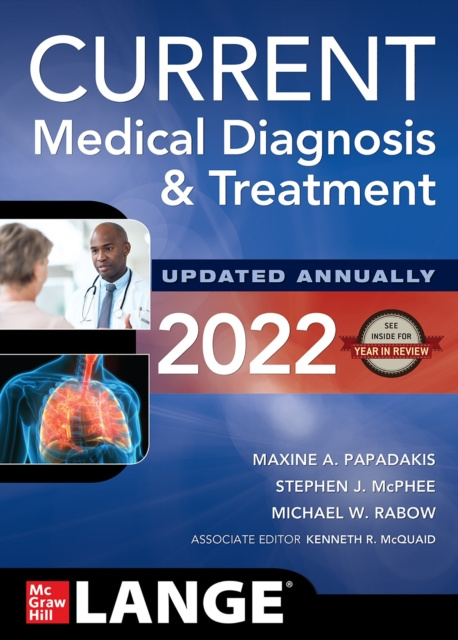 E-kniha CURRENT Medical Diagnosis and Treatment 2022 Maxine A. Papadakis