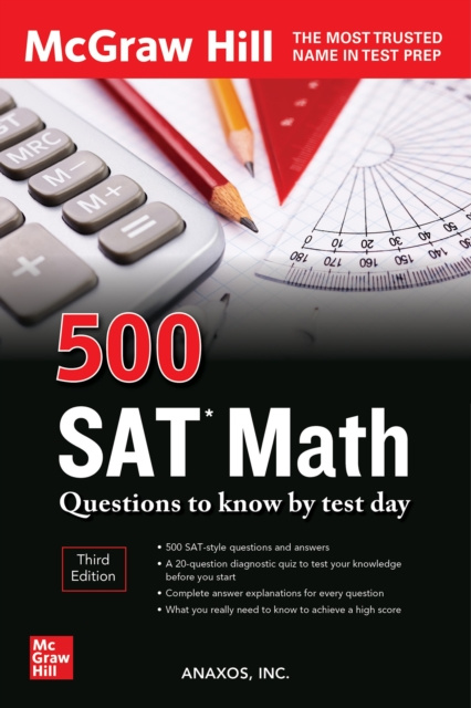 E-kniha 500 SAT Math Questions to Know by Test Day, Third Edition Anaxos Inc.