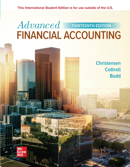 E-kniha ISE eBook Online Access for Advanced Financial Accounting Theodore Christensen