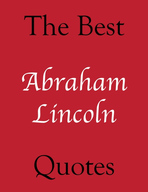 E-kniha Best Abraham Lincoln Quotes Crombie Jardine