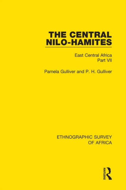 E-Book Central Nilo-Hamites Pamela Gulliver