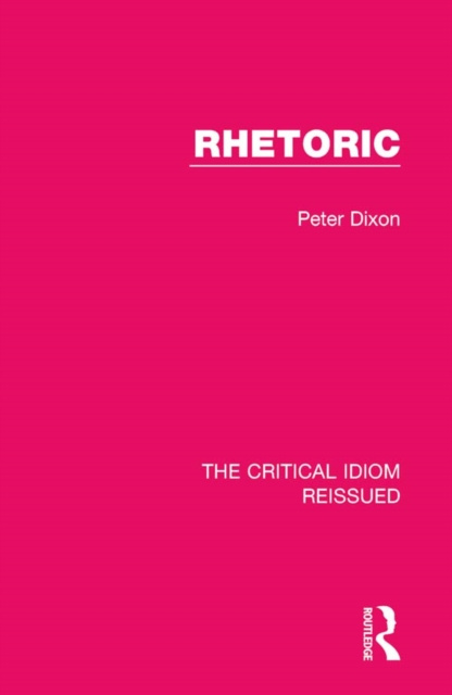 E-Book Rhetoric Peter Dixon