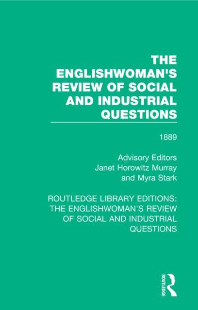 E-book Englishwoman's Review of Social and Industrial Questions Janet Horowitz Murray