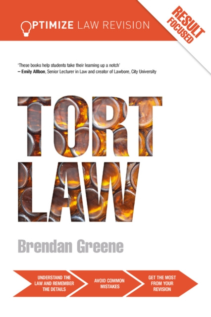 E-knjiga Optimize Tort Law Brendan Greene