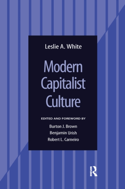 E-book Modern Capitalist Culture Leslie A White