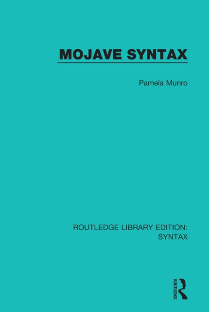 E-kniha Mojave Syntax Pamela Munro