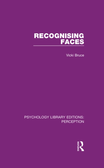 E-book Recognising Faces Vicki Bruce