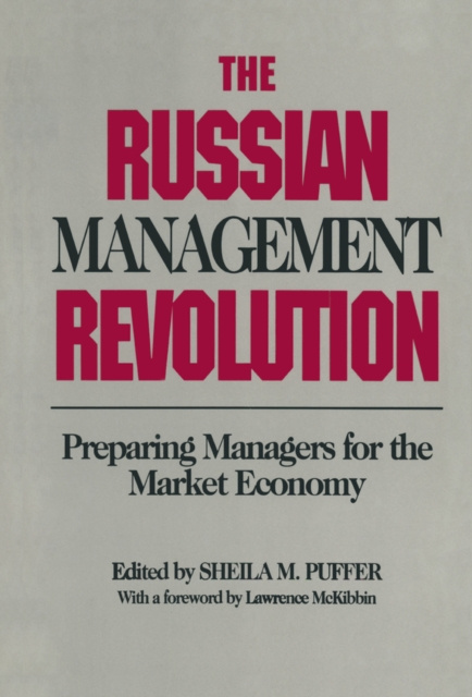 E-book Russian Management Revolution Sheila M. Puffer