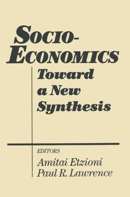 E-Book Socio-economics Amitai Etzioni