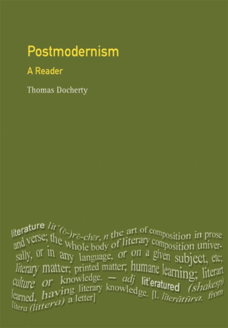 E-book Postmodernism Thomas Docherty