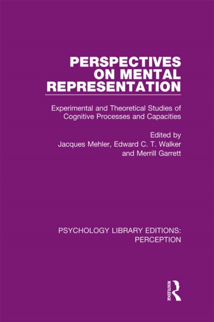 E-Book Perspectives on Mental Representation Jacques Mehler