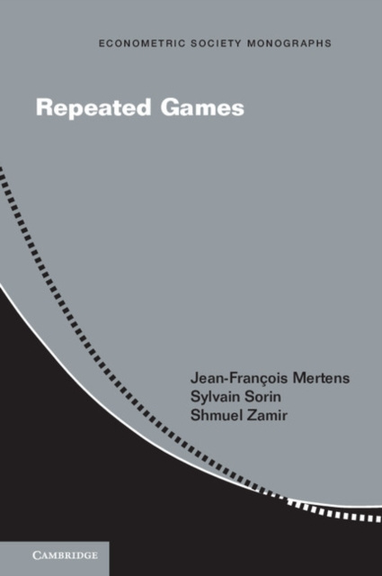 E-book Repeated Games Jean-Francois Mertens