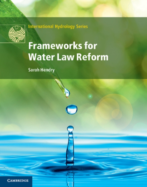 E-book Frameworks for Water Law Reform Sarah Hendry