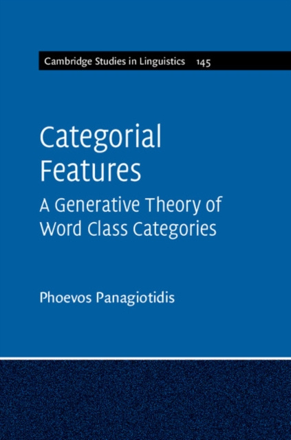 E-Book Categorial Features Phoevos Panagiotidis