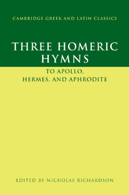 E-knjiga Three Homeric Hymns Nicholas Richardson