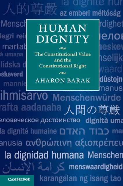 E-book Human Dignity Aharon Barak