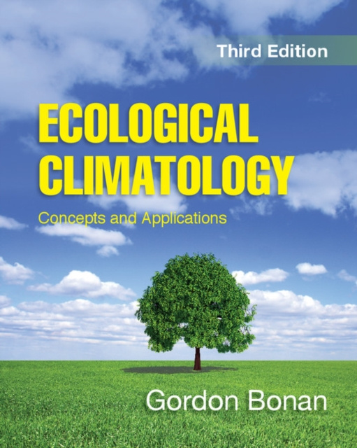 E-book Ecological Climatology Gordon Bonan