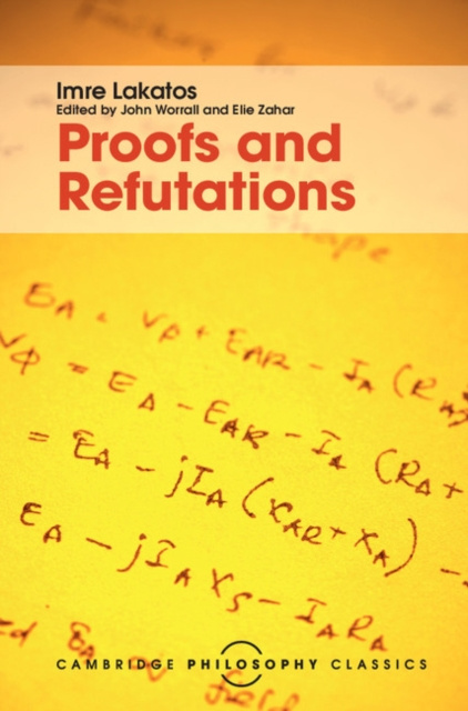 E-book Proofs and Refutations Imre Lakatos