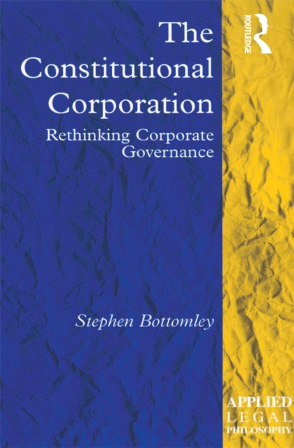 E-book Constitutional Corporation Stephen Bottomley