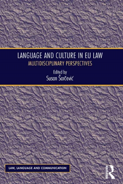 E-knjiga Language and Culture in EU Law Susan Sarcevic