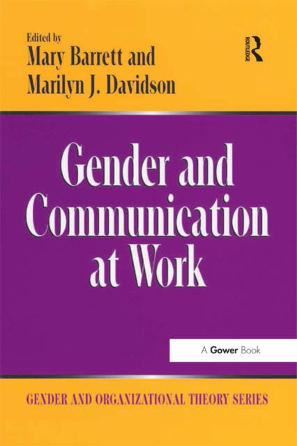 E-book Gender and Communication at Work Marilyn J. Davidson