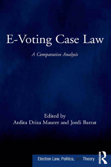 E-knjiga E-Voting Case Law Ardita Driza Maurer