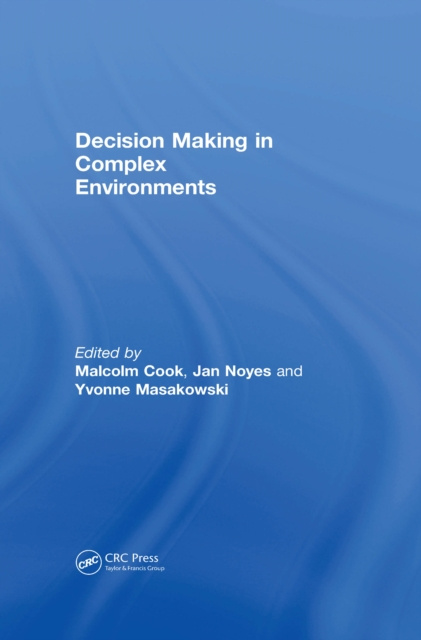 E-book Decision Making in Complex Environments Jan Noyes