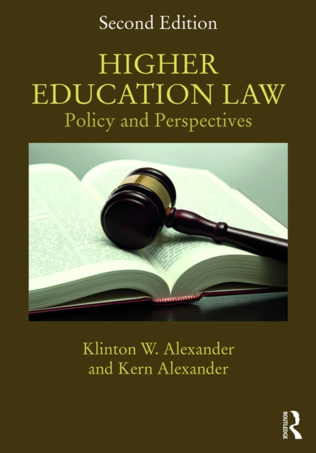 E-kniha Higher Education Law Klinton W. Alexander