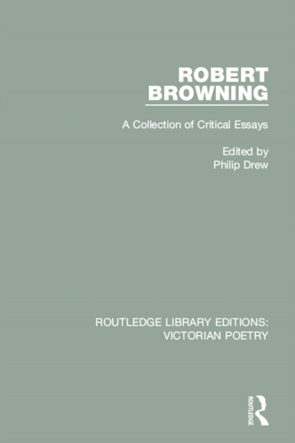 E-book Robert Browning Philip Drew