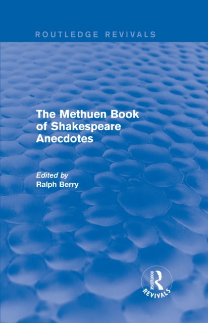 E-kniha Methuen Book of Shakespeare Anecdotes Ralph Berry