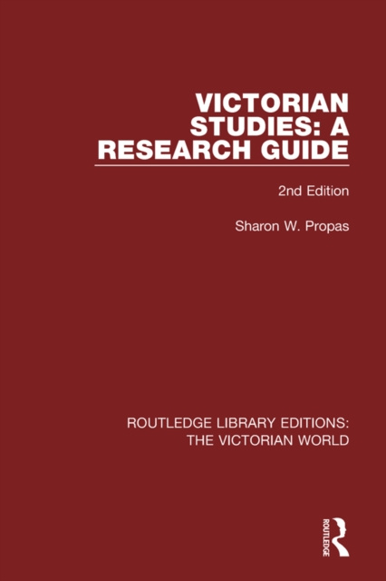 E-knjiga Victorian Studies Sharon W. Propas