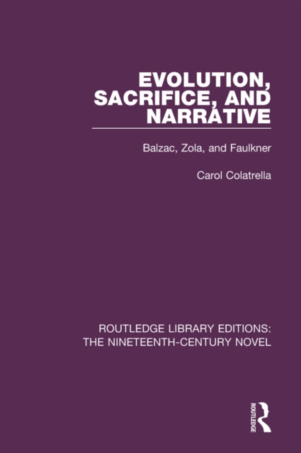 E-knjiga Evolution, Sacrifice, and Narrative Carol Colatrella