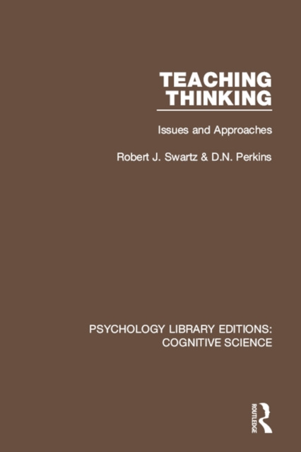 E-knjiga Teaching Thinking Robert J. Swartz