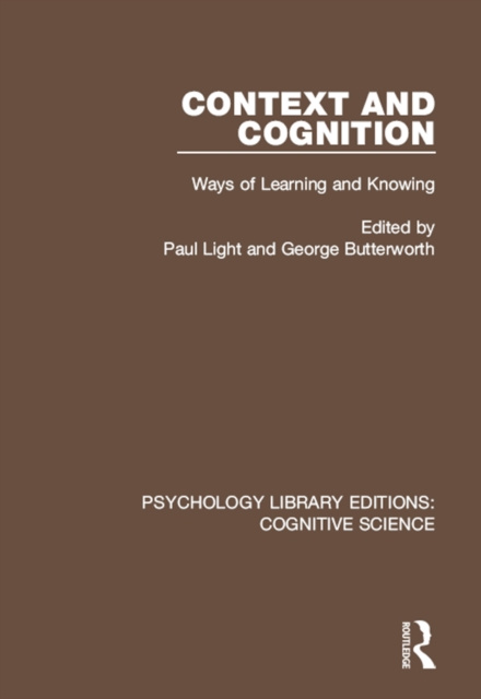 E-knjiga Context and Cognition Paul Light