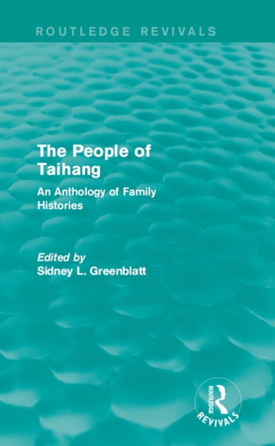 E-knjiga People of Taihang Sidney Greenblatt