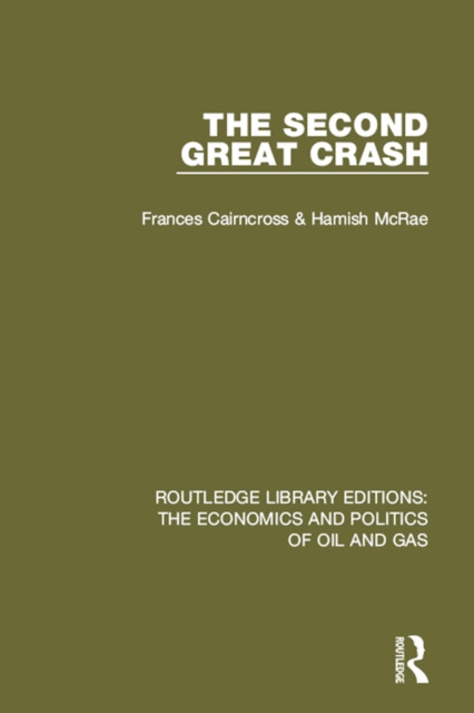 E-kniha Second Great Crash Frances Cairncross