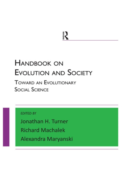 E-kniha Handbook on Evolution and Society Alexandra Maryanski