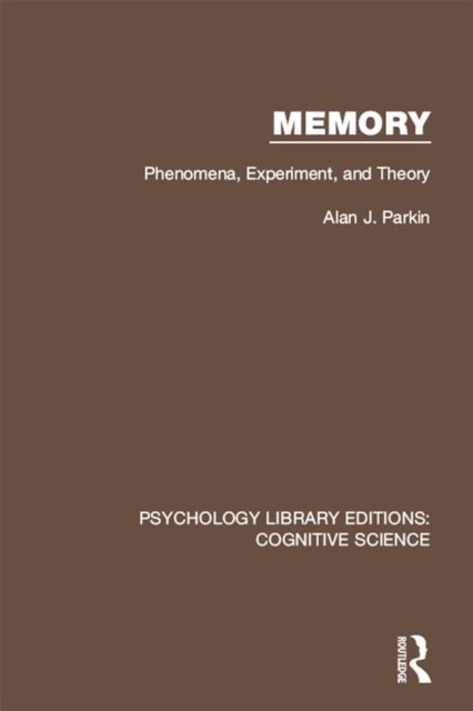 E-knjiga Memory Alan J. Parkin