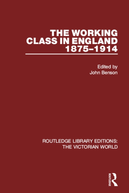 E-knjiga Working Class in England 1875-1914 John Benson