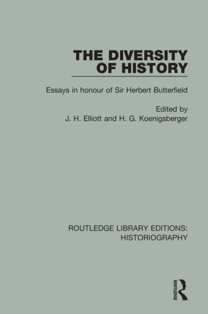 E-kniha Diversity of History John Elliott