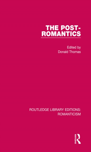 E-knjiga Post-Romantics Donald Thomas