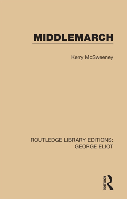 E-book Middlemarch Kerry McSweeney