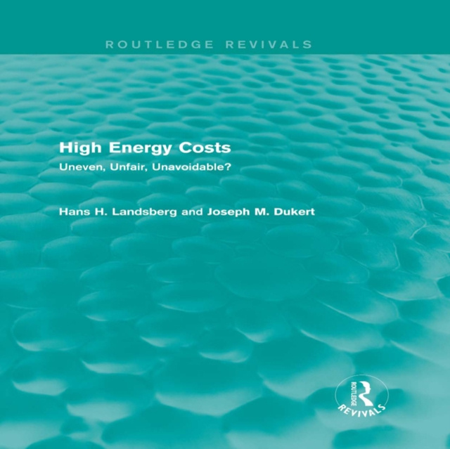 E-Book High Energy Costs Hans H. Landsberg