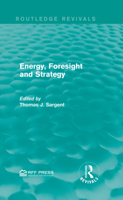 E-knjiga Energy, Foresight and Strategy Thomas J. Sargent